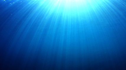 Underwater ocean background 