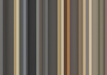 Obraz premium 3d rendering. dark pastel tone color vertical wood bar panel wall background.