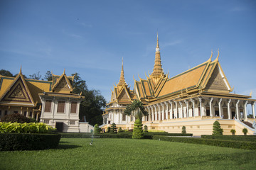 Fototapeta premium CAMBODIA PHNOM PENH ROYAL PALACE THRONE HALL