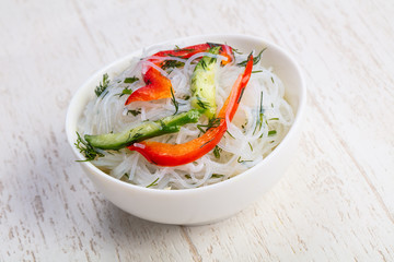 Appetizing bean noodles