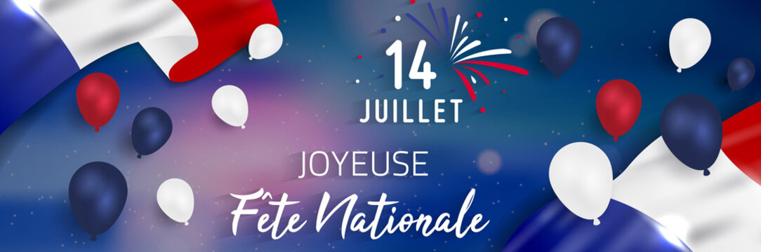 14 Juillet - Fête Nationale. 14 juillet en France - fete nationale.