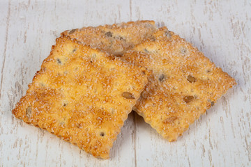 Tasty cracker cookies