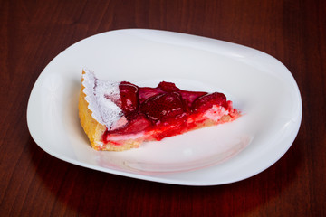 Cheesecake with strawberry