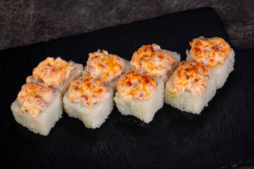 Japanese spicy sushi