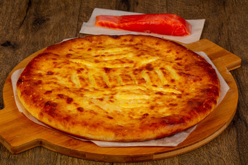 Homemade Ossetian pie