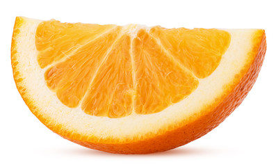 Orange fruit slice