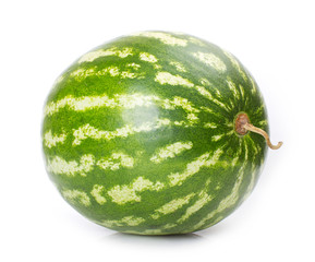 Watermelon on white background