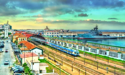 Foto op Plexiglas Centraal treinstation van Algier, Algerije © Leonid Andronov