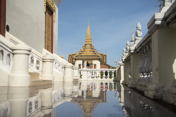 CAMBODIA PHNOM PENH ROYAL PALACE SILVER PAGODA