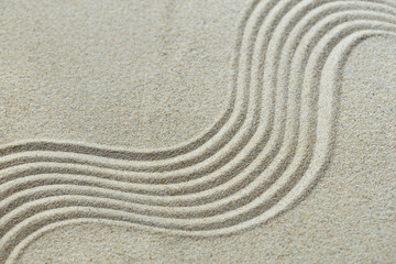 Fototapeta na wymiar Sand pattern
