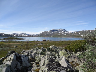 Lake in the mountains-Hemsedal...Norway