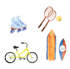 Summer sport activities.