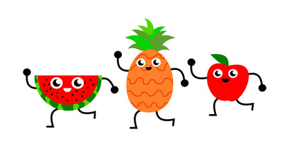 Illustration of a cute couple of bunnies