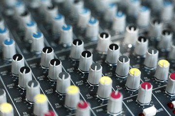 sockets and plugs of musical equipment