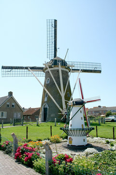 Historic windmill of zoutelande