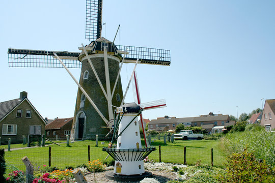 Historic windmill of zoutelande