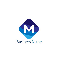 Letter M Logo Template Design