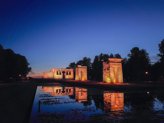 Madrid Debod Temple