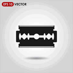 blade single vector icon on light background