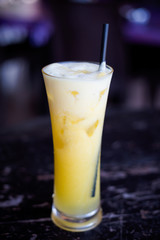 Malaysian iced pineapple shake