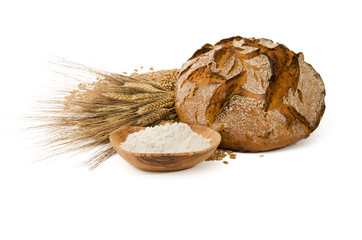 Brot, Getreide und Mehl