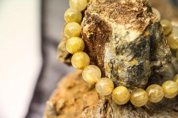 golden rutilated quartz