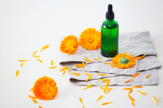 marigold or calendula essential oil
