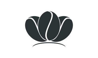 Coffee seeds logo