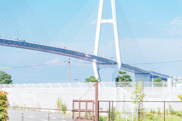つり橋の風景