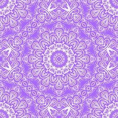 Unique, abstract floral color pattern. Seamless vector illustration. For design, wallpaper, background, print