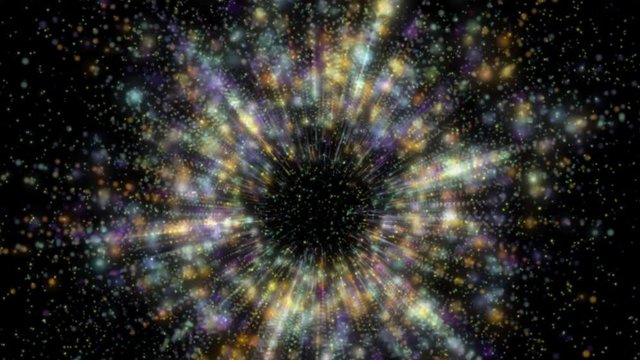 An animated background with particles A looped animation that allows you to use it any time you need