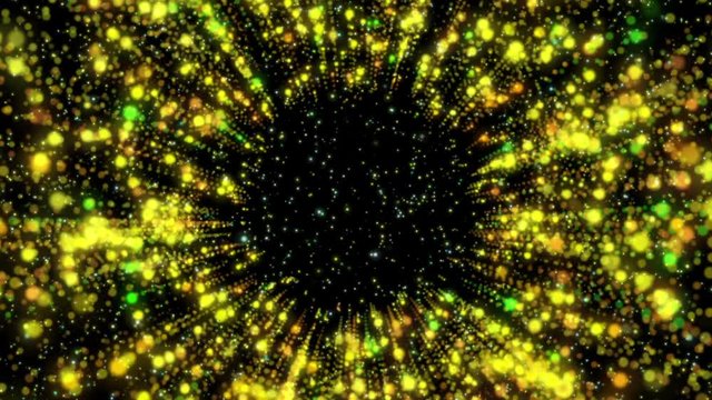 An animated background with particles A looped animation that allows you to use it any time you need