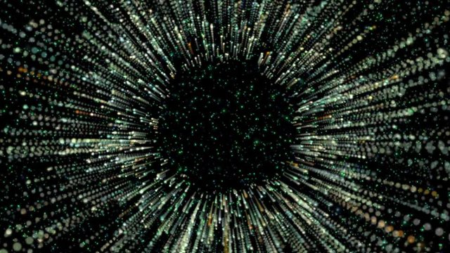 An animated background with particles A looped animation that allows you to use it any time you need