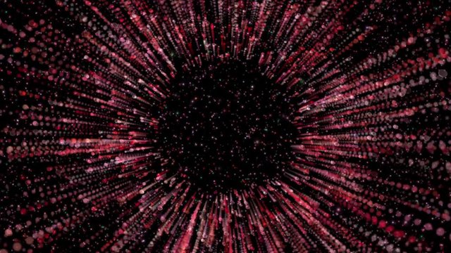 An animated background with particles A looped animation that allows you to use it any time you need