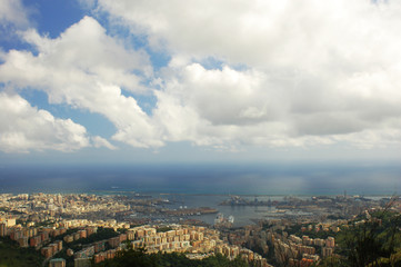 panorama of Genoa
