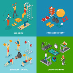 Workout Fitness Design Concept