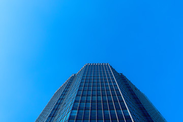 skyscraper from the glass