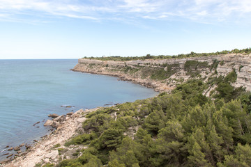 La falaise de leucate