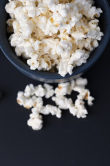 Fresh Popcorn in a Bowl