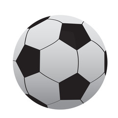Isolated soccer ball icon