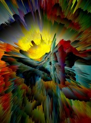 Obraz premium Abstract art background. Soft brushstrokes of paint. Good for printed pictures, postcards, posters or wallpapers and textile printing. Contemporary art. Hand drawn artistic pattern for graphic design.