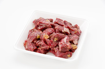 牛肩ロース サイコロ味付け肉