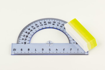 transparent protractor for pupils