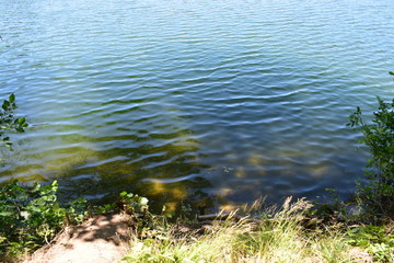 flaches Wasser