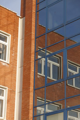 Fototapeta na wymiar Modern building with Windows