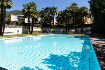 Outdoor pool in the apartment