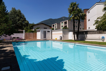 Outdoor pool in the apartment