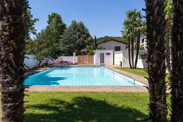 Outdoor pool in the apartment