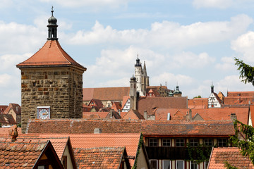 Obraz premium Rothenburg ob der Tauber..Rothenburg.