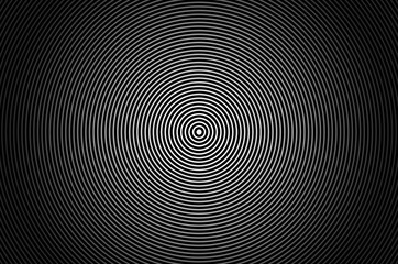 hypnotic dark circle lines